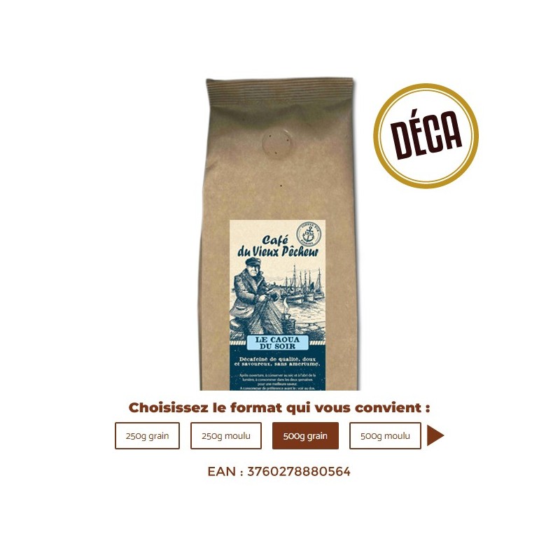 Café LE CAOUA DU SOIR - CAFÉ DU VIEUX PÊCHEUR Café LE CAOUA DU SOIR - CAFÉ DU VIEUX PÊCHEUR