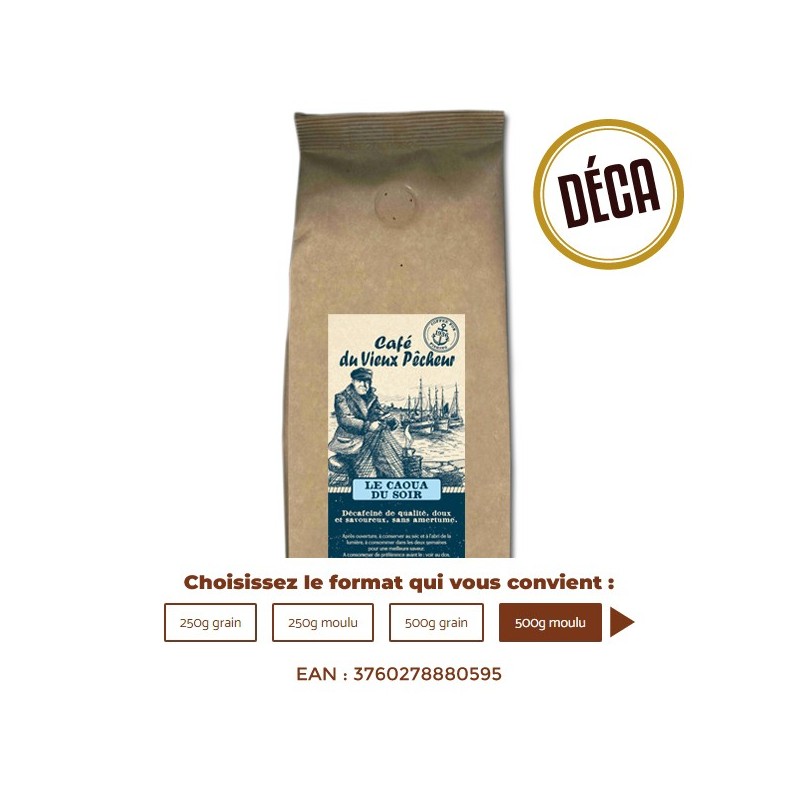 Café LE CAOUA DU SOIR - CAFÉ DU VIEUX PÊCHEUR Café LE CAOUA DU SOIR - CAFÉ DU VIEUX PÊCHEUR