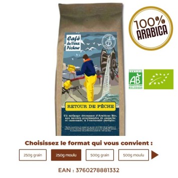 Café Bio RETOUR DE PÊCHE - CAFÉ DU VIEUX PÊCHEUR