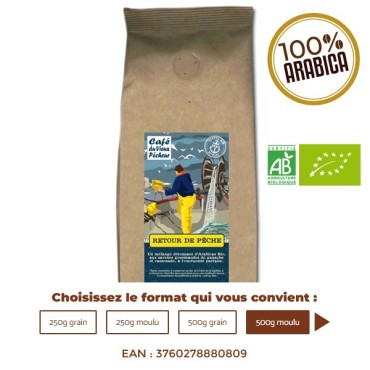 Café Bio RETOUR DE PÊCHE - CAFÉ DU VIEUX PÊCHEUR