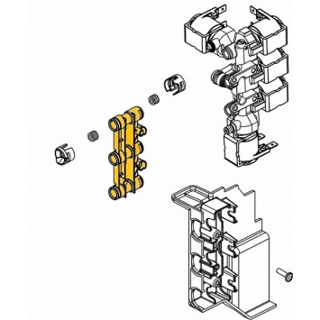 Pièce de couplage de porte SAECO GAGGIA 11023053 / 996530007564 / 421944059431