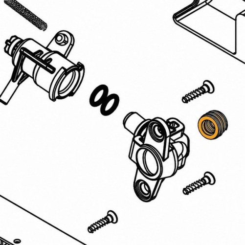 Joint raccord chaudière tube 421944000271 SAECO GAGGIA PHILIPS