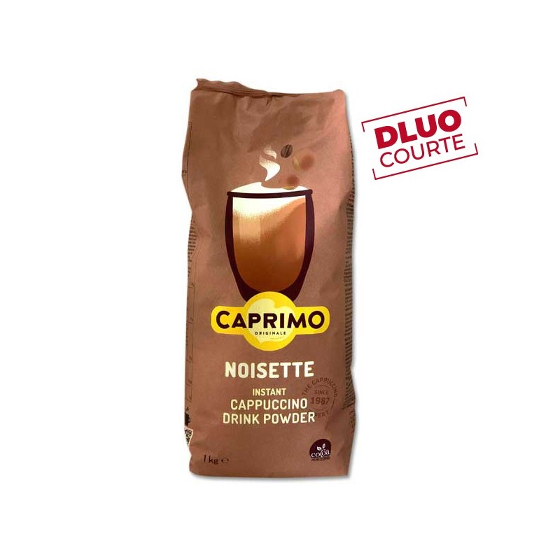 Café Cappuccino Noisette 1Kg DLUO COURTE - CAPRIMO Café Cappuccino Noisette 1Kg DLUO COURTE - CAPRIMO
