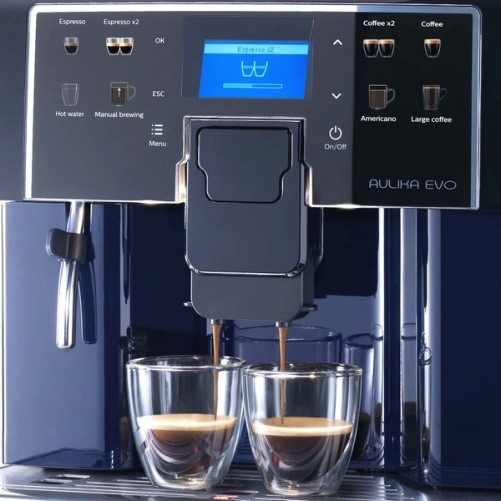 Saeco Aulika Evo Office + 4 kg Café offered