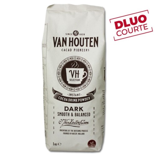Chocolat en poudre VH Sélection 16% cacao 1 kg - VAN HOUTEN