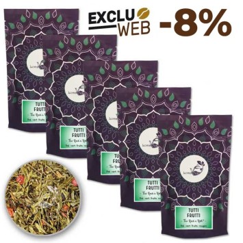 Thé vert TUTTI FRUTTI VRAC 100g - LOMATEA