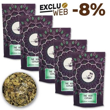 Thé vert CEYLAN MELFORT VRAC 100g - LOMATEA