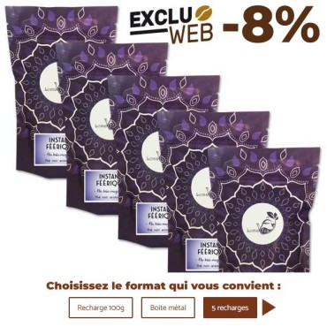 Thé noir INSTANT FÉÉRIQUE VRAC 100g - LOMATEA