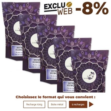 Thé noir INSTANT FÉÉRIQUE VRAC 100g - LOMATEA