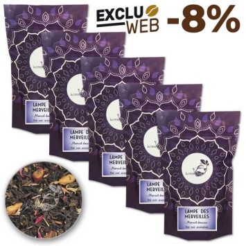 Thé noir vrac 100g LAMPE DES MERVEILLES - LOMATEA