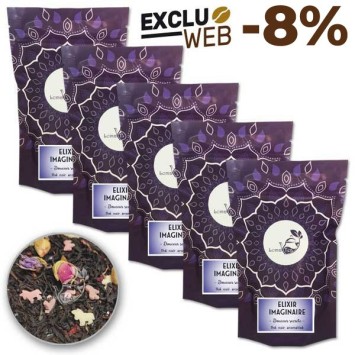 Thé noir ELIXIR IMAGINAIRE VRAC 100g - LOMATEA