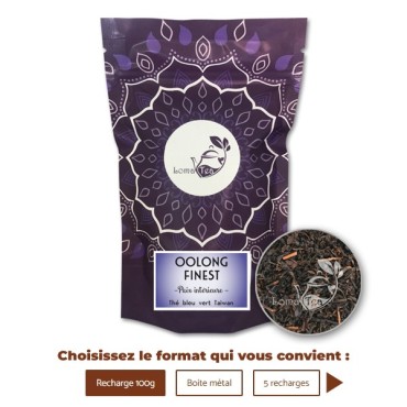 Thé OOLONG FINEST VRAC 100g - LOMATEA