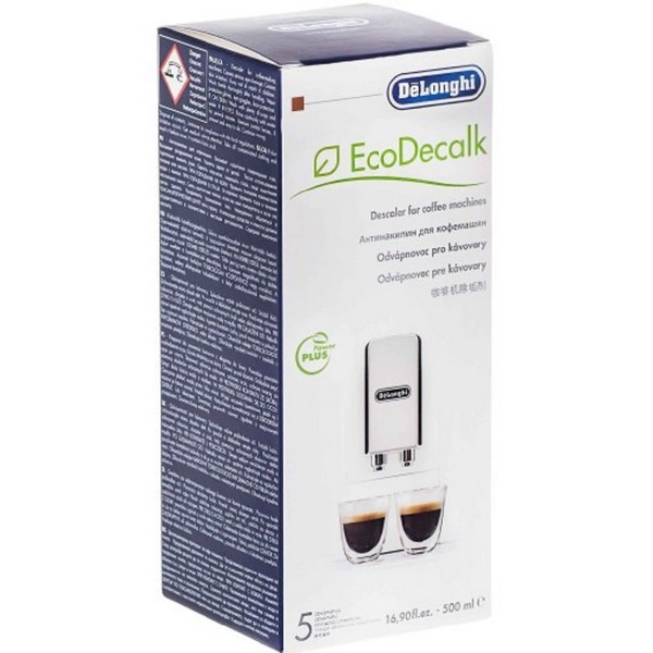 Détartrant DeLonghi Ecodecalk DLSC500 pour machines à café, 500 ml