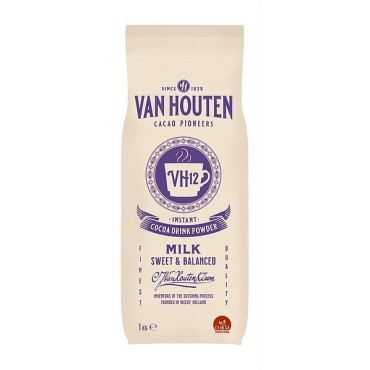 Boisson au chocolat en poudre VH12 1 kg DLUO COURTE - VAN HOUTEN