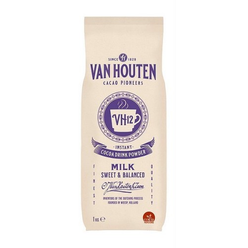 Boisson au chocolat en poudre VH12 1 kg DLUO COURTE - VAN HOUTEN