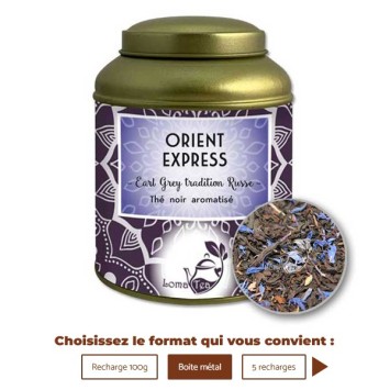 Un grand classique « Earl Grey » revisité par LOMATEA