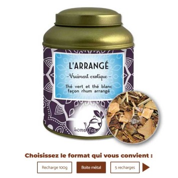 Thé vert L'ARRANGÉ VRAC 100g LOMATEA