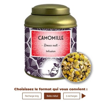 Infusion CAMOMILLE VRAC 60g - LOMATEA