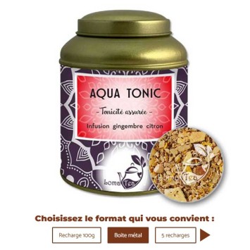Infusion AQUA TONIC VRAC 100g - LOMATEA