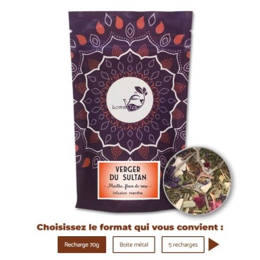 LOMATEA Infusion VERGER DU SULTAN VRAC 70g