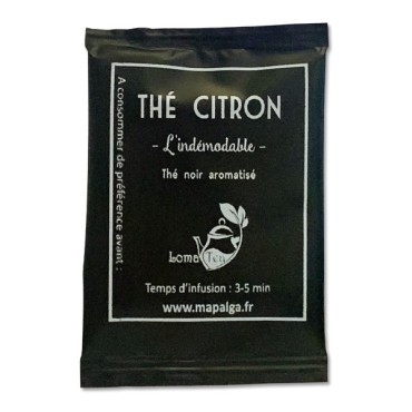 Thé noir au CITRON x 20 infusettes individuelles - LOMATEA