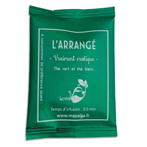 Assortiment découverte de thés x 15 infusettes individuelles - LOMATEA