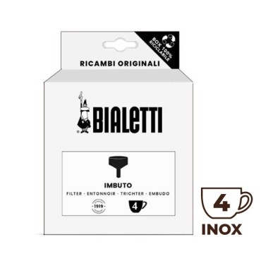 Filtre entonnoir inox 4 tasses 0800512 Bialetti