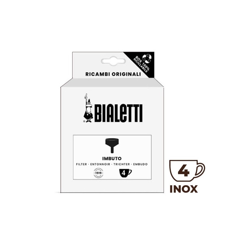 Filtre entonnoir Inox 4 tasses Bialetti 0800512