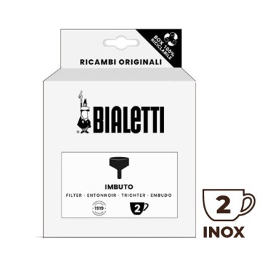 Filtre entonnoir Inox 2 tasses 0800122/NP Bialetti