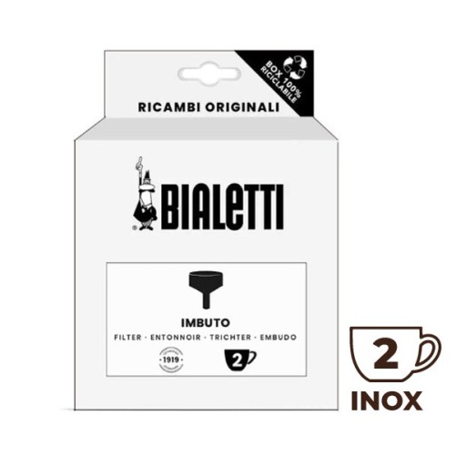 Filtre entonnoir Inox 2 tasses 0800122/NP BIALETTI