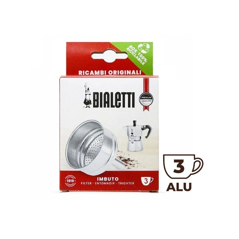 Filtre entonnoir 3 Tasses 800133 Bialetti