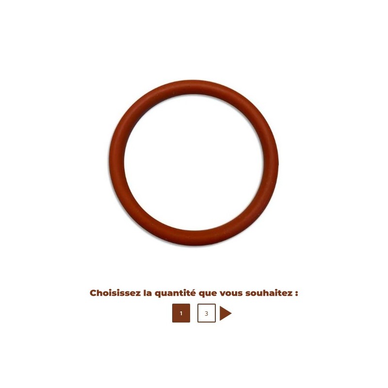 JOINT OR 0380-40 SILICONE 140329262  / 996530013581 - SAECO Origine