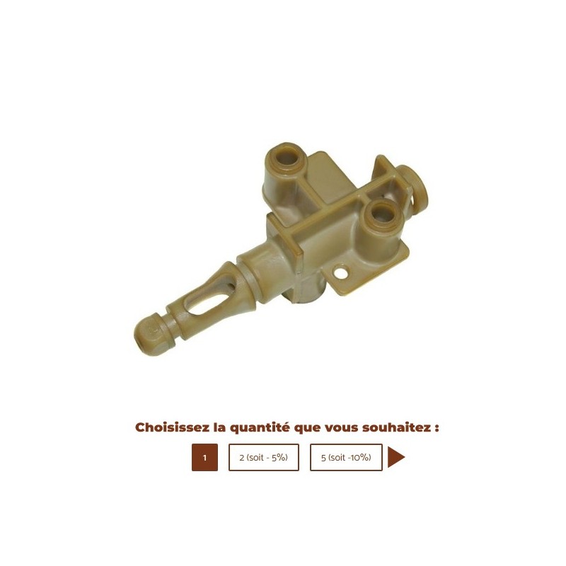 Pipette alimentation groupe café 9161.434 / 996530050895 / 421941065551 - SAECO GAGGIA PHILIPS