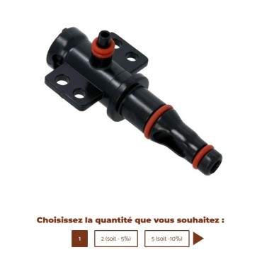 Buse d'écoulement 421946011491 Philips Saecco Gaggia