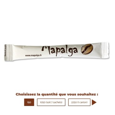 Bûchette de sucre blanc de 3 g