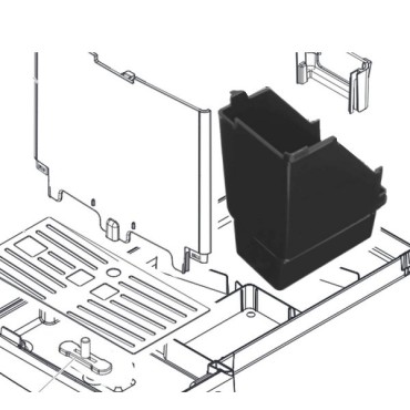 Bac à marc noir  17001503 / 421944060591 - PHILIPS GAGGIA SAECO