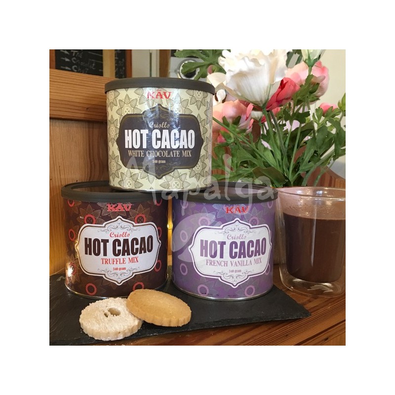 Assortimento 3 x cioccolatini in polvere di tartufo, vaniglia e kav bianco Assortimento 3 x cioccolatini in polvere di tartufo, vaniglia e kav bianco