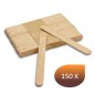 Touillette ou spatule bois ou papier 90mm