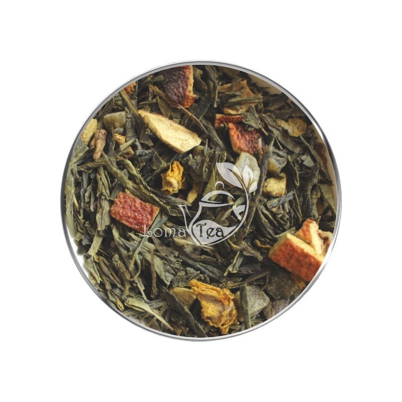 Thé Vert LEMON YUZU x 20 infusettes individuelles - LOMATEA