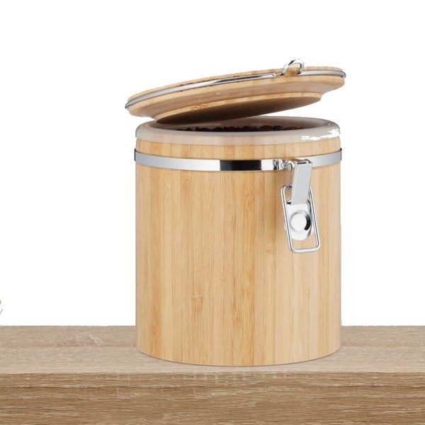 Boîte rangement café ou thé en bois originale et design à