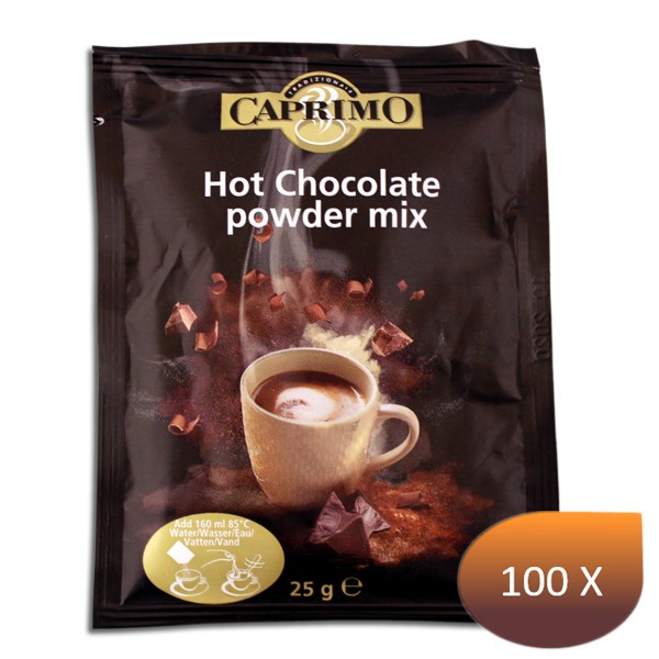 VANHOUTEN Chocolat chaud en dosette individuelle VH6 - Boite de 100 sachets  23g - MAPALGA CAFES