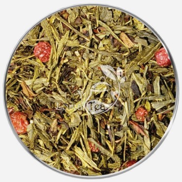 Thé vert TUTTI FRUTTI VRAC 100g - LOMATEA