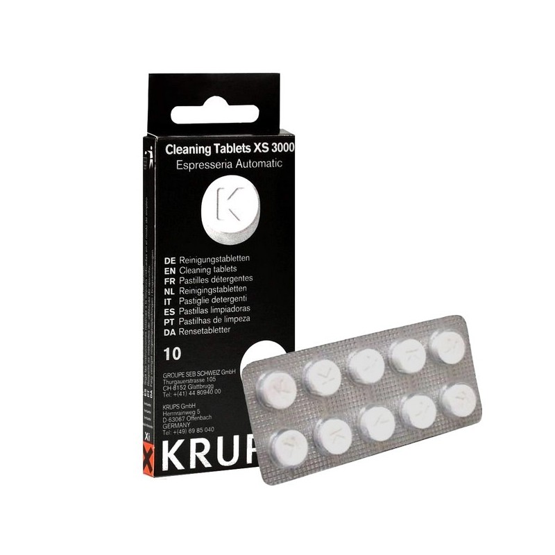 10 detergents for Krups XS300010 Krups coffee machine