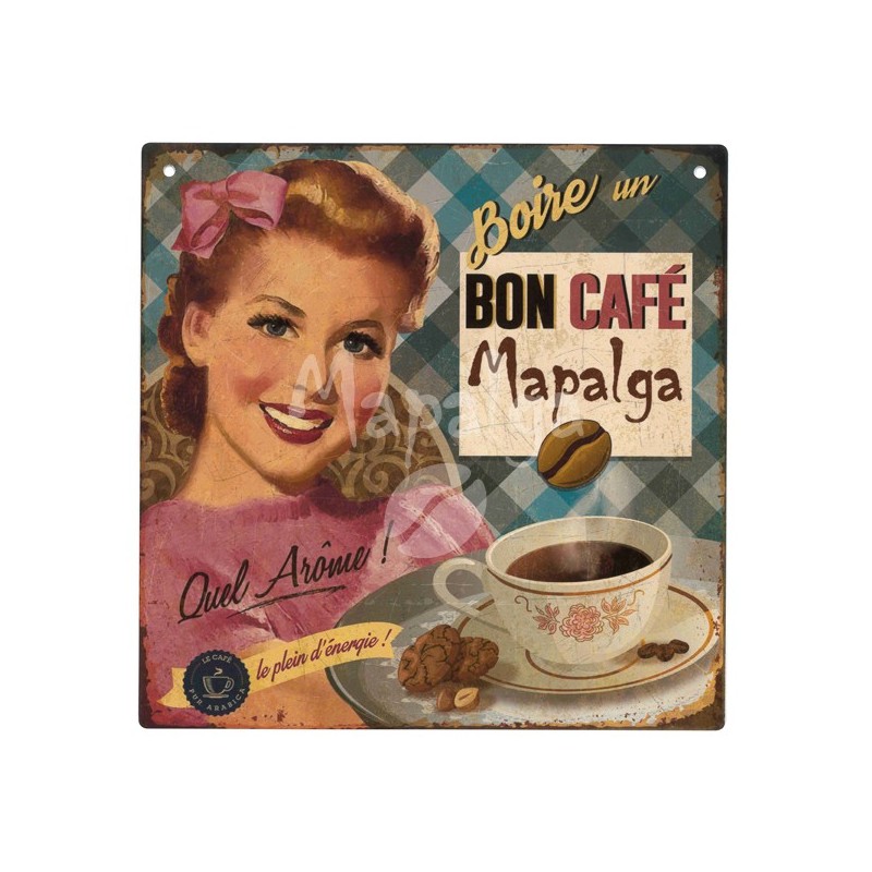 Decorative plaque Pause Café Mapalga