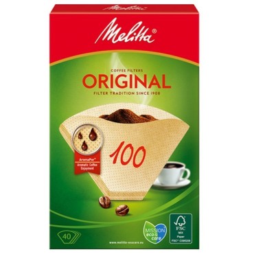 Original cafe filters Melitta n ° 100 - Aromaboy