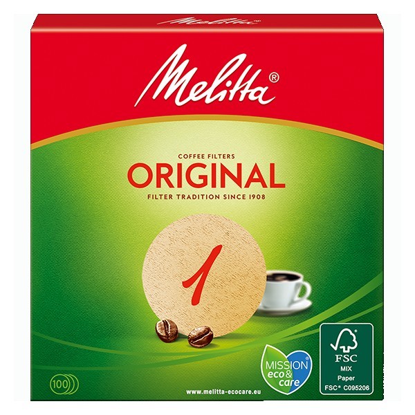Filtre à café Melitta Original à l'unité Filtre à café Melitta Original  pour votre machine à café.