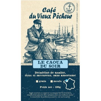 CAFFACHIO RECARGIA MOULU LE CAUA DU HOIR 500G - Café du Vieux Fisherman
