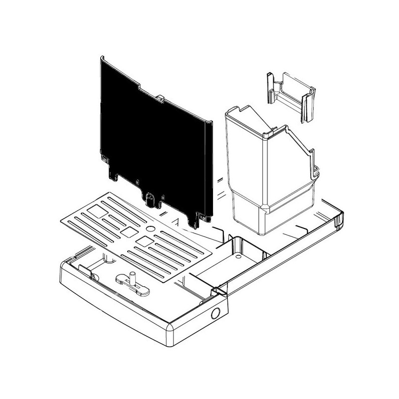SAECO Philips 421944014691 coffee machine panel
