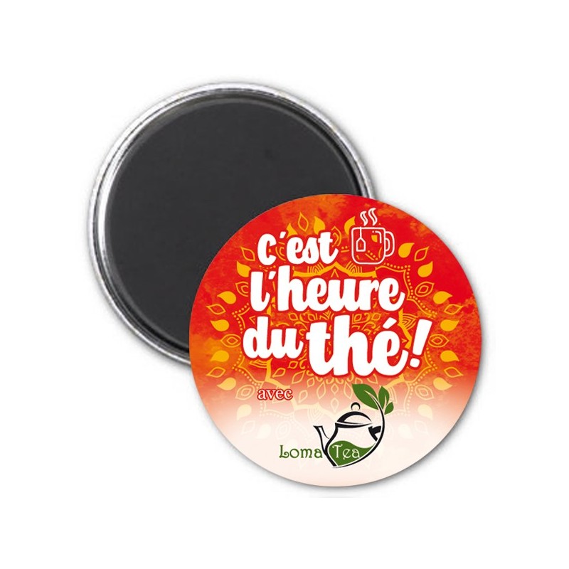 Magnet is time for Lomatea - Orange tea time