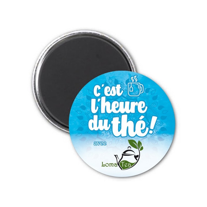 Magnet is time for Lomatea - Turquoise tea time